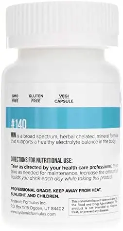 Systemic Formulas MIN Multi Mineral Plus Capsules